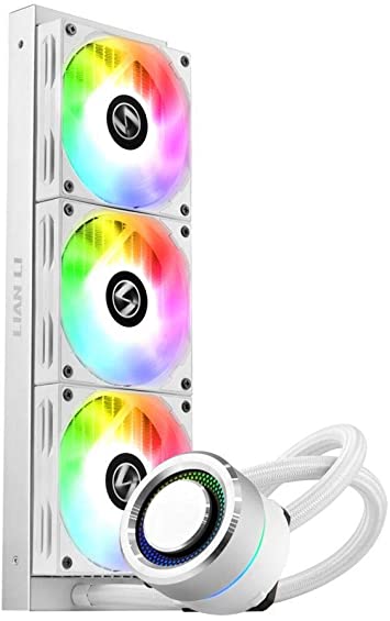 Lian Li Accessory Galahad AIO360 RGB White Closed Loop All-in-one CPU Cooler Retail