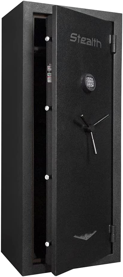 Stealth 23 Gun Safe EGS23 High Security Electronic Lock Fire and Burglary Protection 59x24x18 CA DOJ Approved