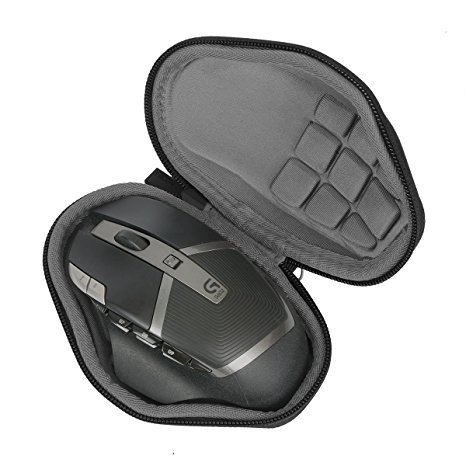 Hard Travel Case for Logitech G602 Lag-Free Wireless Gaming Mouse by co2CREA