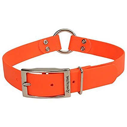 Remington Orange 1-Inch by 22-Inch Waterproof Dog Collar