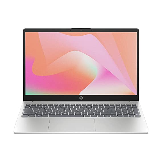 HP Laptop 15, AMD Ryzen 5 7520U, 15.6-inch (39.6 cm), FHD, 8GB LPDDR5, 512GB SSD, Thin & Light, AMD Radeon Graphics, Backlit KB, Dual Speakers (Win 11, MSO 2021, Silver, 1.59 kg), fc0028AU