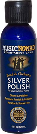 Music Nomad MN701 Silver Polish for Silver and Silver-Plated Instruments,  4 oz.