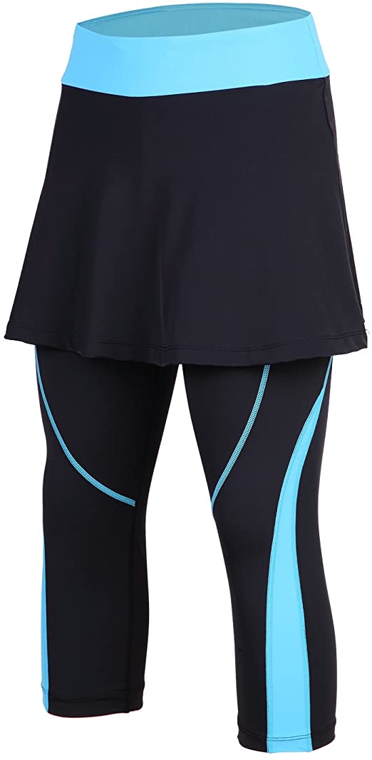 ANIVIVO Skirted Legging for Women with Pocket, Yoga Legging with Skirts &Women Tennis Clothes