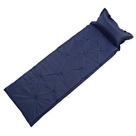 TOMSHOO Self Inflating Sleeping Pad Camping Mat Mattress Bed Picnic with Pillow for Camping Outdoor