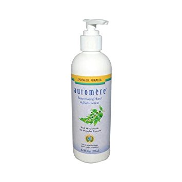 Auromere Ayurvedic Hand and Body Lotion, 8 Fluid Ounce