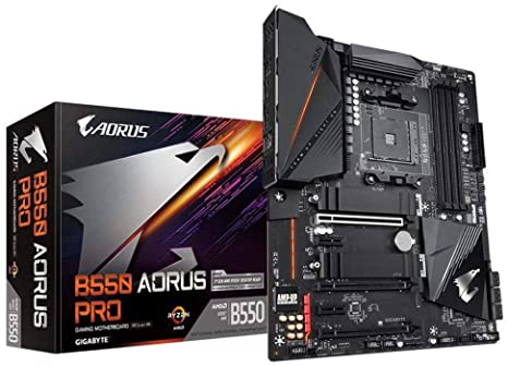 Gigabyte B550 AORUS PRO ATX Motherboard for AMD AM4 CPUs