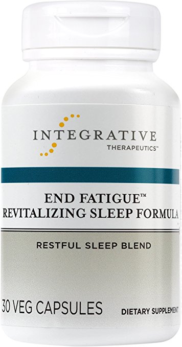 Integrative Therapeutics - End Fatigue Revitalizing Sleep Formula - Restful Sleep Blend - 30 Capsules