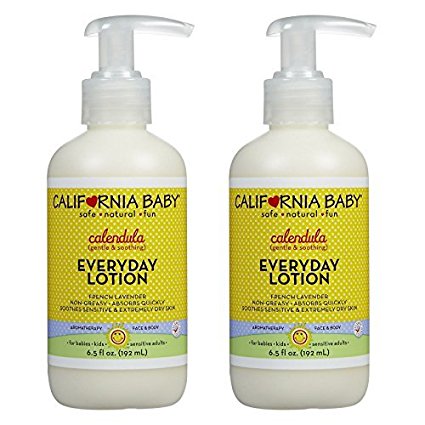 California Baby Everyday Calendula Lotion - 6.5 oz (Pack of 2)