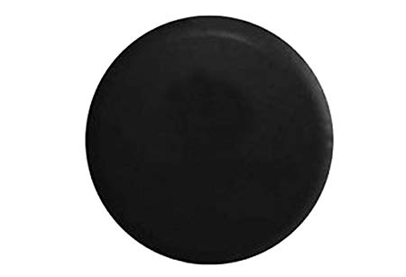 Marine Grade - Top Quality Blank Black Dealer Quality Spare Tire Cover OEM Vinyl (27", Black)