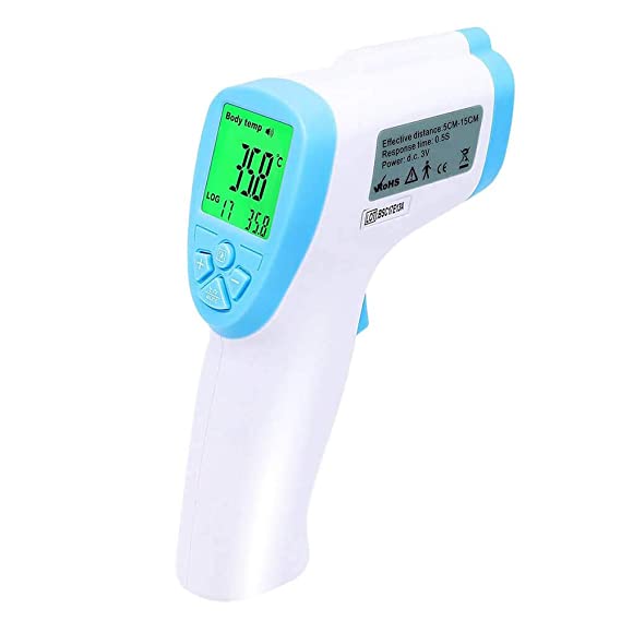 Forehead Thermometer, Non-Contact Medical Infrared Thermometer for Baby, Infants, Adult, Child, Kids - Digital Infrared Temporal Thermometer for Fever with Alarm
