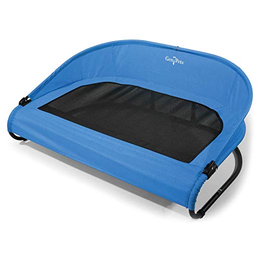 Gen7Pets Trailblazer Blue Cool-Air Cot for Dogs