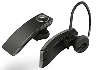 BlueAnt Q1 Voice Controlled Bluetooth Headset (Black) [Retail Packaging]