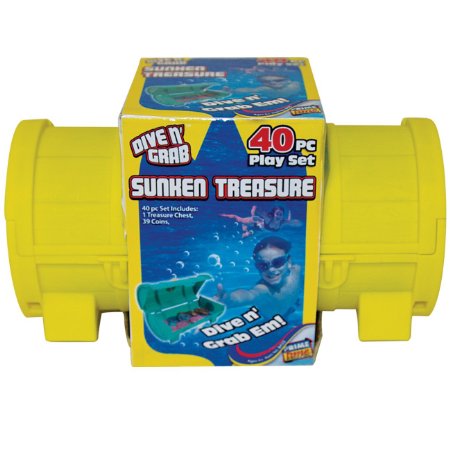 Prime Time Toys Diving Masters Treasure Chest Pool Diving Game
