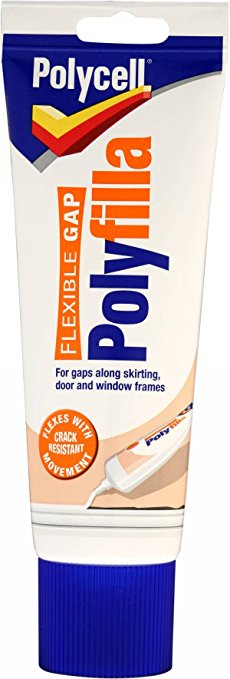 Polycell Ready Mixed Tube Flexible Gap Polyfilla, 330 g - White
