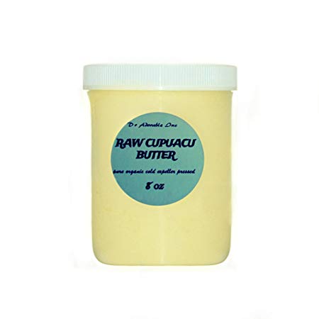 8 Oz Pure & Organic Exotic Cupuacu Butter Unrefined Cold Pressed