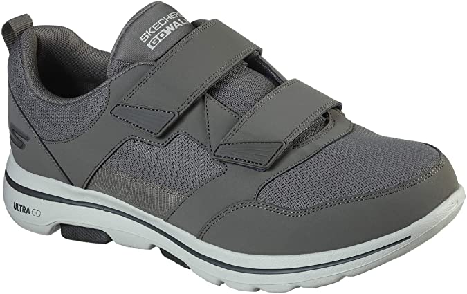 Skechers Men's Gowalk 5 Wistful - Double Velcro Athletic Mesh Performance Walking Shoe Sneaker