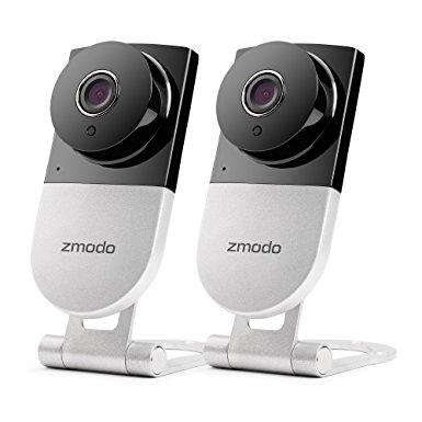 Zmodo 720p HD Wireless Camera Home Security System - 2 Cameras with Night Vision and Two-way Audio