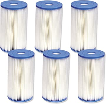 Intex 59905E Type B Pool Filter Cartridge (6-Pack)