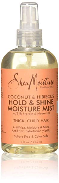 Shea Moisture Coconut Hibiscus Hold and Shine Daily Moisture Mist-8 oz