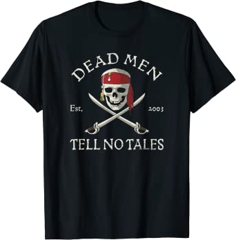 Disney Pirates of the Caribbean Dead Men Tell No Tales T-Shirt