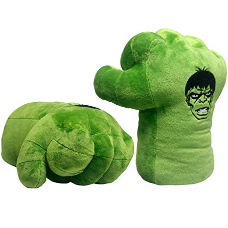 GOOSEN78 Hulk Hands Gloves Fists for Kids, Hulk Cosplay Costume Accessories, Hulk Toy (1 Pair)
