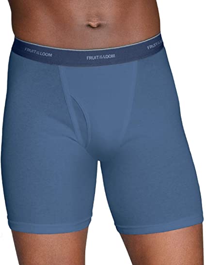 Fruit of the Loom Men's No Ride Up Boxer Brief