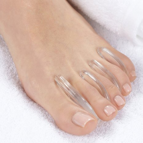 FootSmart Expert Essentials Gel Toe Separators, Set of 8