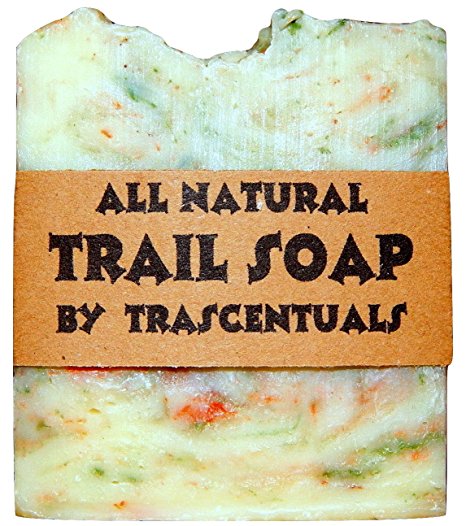 Camping Soap and Shampoo Bar for All Natural Environmentally Friendly Body and Hair Cleaning Great for Outdoor Activities and Hiking