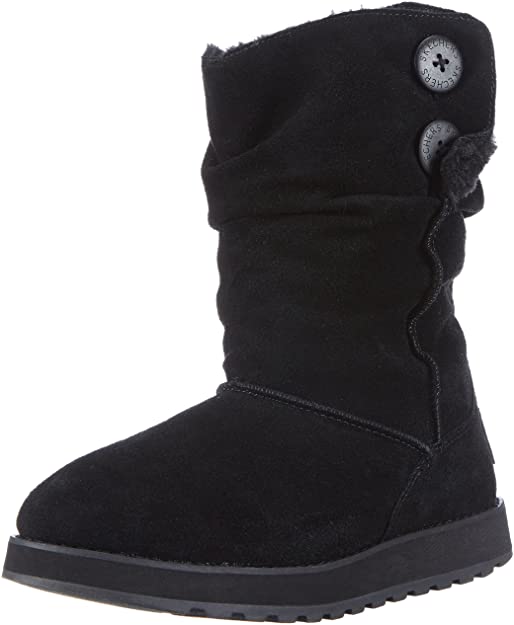 Skechers Women's Keepsakes-Freezing Temps faux fur-Lined Boot