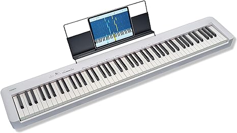 Casio CDP-S110WE Digital Piano with 88 Weighted Keys, White