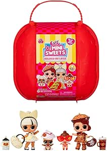 L.O.L. Surprise! Loves Mini Sweets Deluxe Series 2 with 4 Dolls, Accessories, Limited Edition Dolls, Candy Theme, Jelly Belly Theme, Collectible Dolls- Great Gift for Girls Age 4