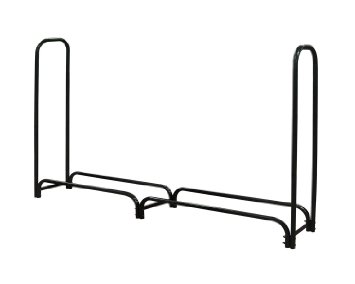 Landmann 82434 8-Foot Firewood Log Rack with Fitted Cover