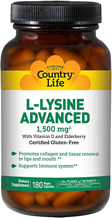 Country Life L-Lysine Advanced 1