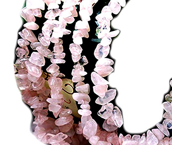 BRCbeads Nice Rose Quartz Chips Beads 7~8mm 34 Inches per strand For Jewelery Making