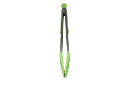 Quicklidsreg Silicone and Stainless Steel Standard Tongs
