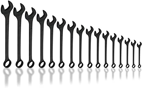Neiko 03574A Jumbo Combination Wrench Set, 16 Piece | Raised Panel Construction | 1/4 to 1-1/4-Inch SAE Sizes