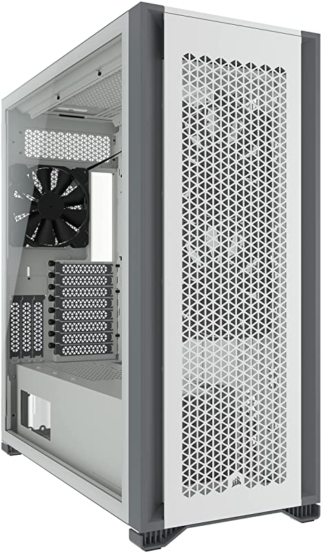 CORSAIR 7000D Airflow Full-Tower ATX PC Case, White