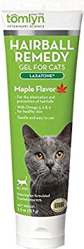 Tomlyn Hairball Remedy Gel for Cats, Maple Flavored,  2.5 oz