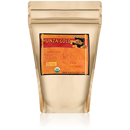 Hunza Gold Certified Organic Bitter Apricot Kernels - 4 LB