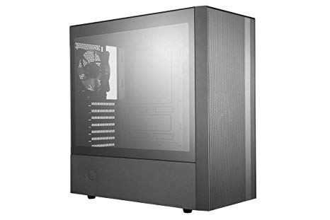 Cooler Master MasterBox NR600 with Mesh Ventilation, Minimal Design, and a Tempered Glass Side Panel