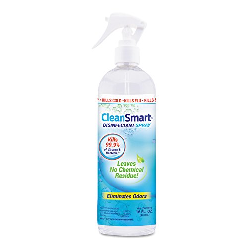 CleanSmart 25083 Smart Spray Daily Surface Disinfectant Cleaner, 16 oz Bottle