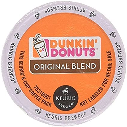 Dunkin Donuts  Dunkin donuts Original Flavor Coffee k-Cups for keurig k Cup Brewers (144 Count), 2.3 Pound