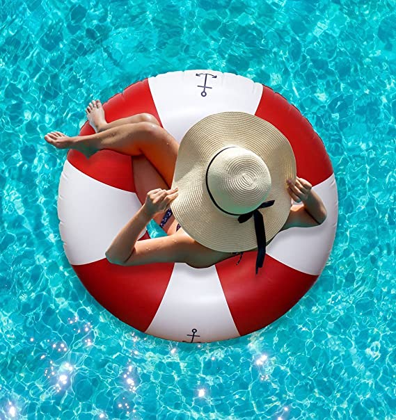 Funny Pool Floats for Adults - Enjoy The Pool in Style with These Pool Inflatables for Adults - Welcome Aboard Sign Pool Floatie