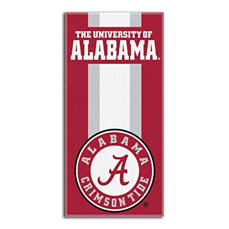 The Northwest Company NCAA Alabama Crimson Tide Zone Read Beach Towel