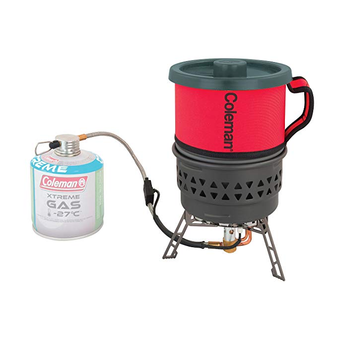 Coleman Unisex Firestorm PCS Backpacking Stove, Red