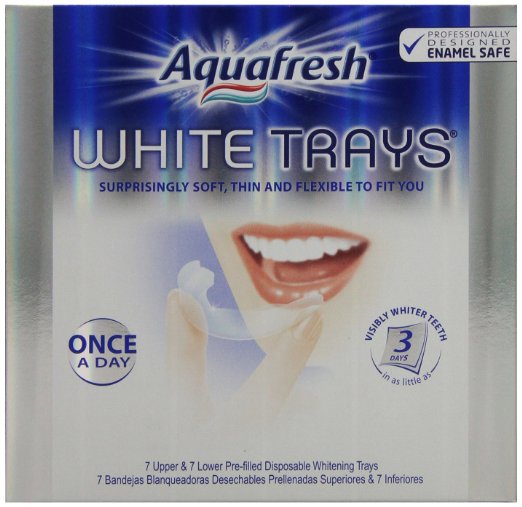 Aquafresh White Trays, 14 Trays
