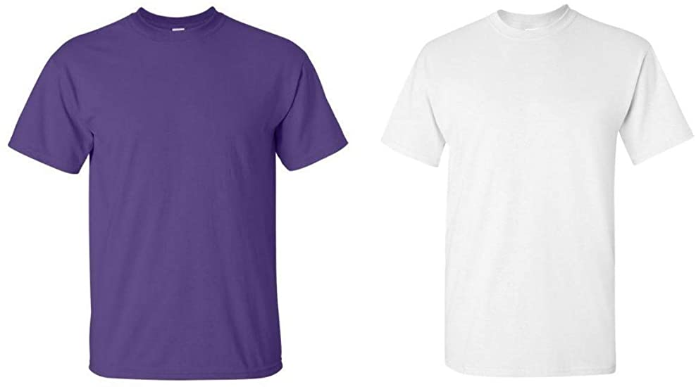 Gildan Men's G2000 Ultra Cotton Adult T-Shirt, 2-Pack