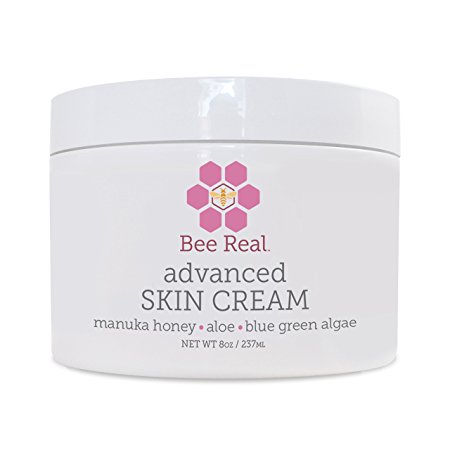 Bee Real Advanced Skin Cream is the BEST natural solution to assist in handling skin conditions such as stretch marks, dry sensitive skin, eczema, rashes and more! (8oz)