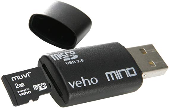 Veho MINO VSD-003 Micro SD/SDHC USB 2.0 Card Reader