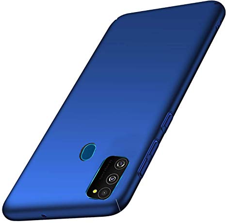 GoldKart All Sides Protection 360* Ulta Slim Matte Hard Back Case Cover for Samsung Galaxy M30s (Samsung Galaxy M30s, Blue)